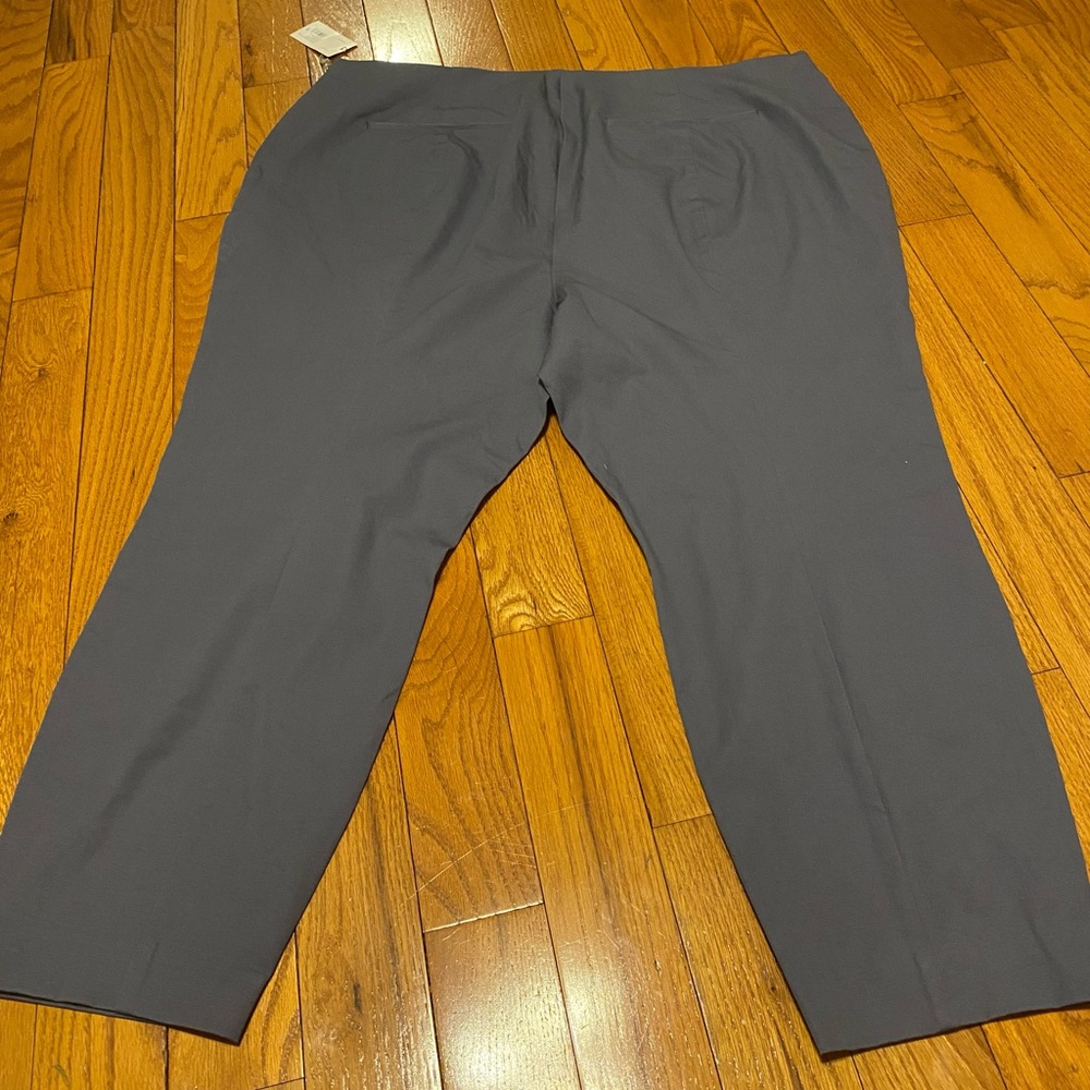 New NWT A New Day‎ Blue High Rise Straight Leg Ankle Pants Size 26 - Picture 2 of 5